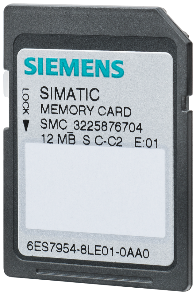 6ES7954-8LE03-0AA0 *** spare part *** SIMATIC S7, memory card for S7-1x00
