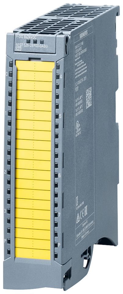6ES7526-2BF00-0AB0 SIMATIC S7-1500, F digital output module, F-DQ 8x 24
