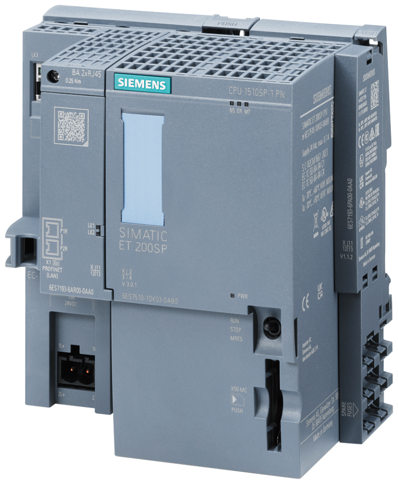 6ES7510-1DK03-0AB0 SIMATIC DP, CPU 1510SP-1 PN for ET 200SP, central processing