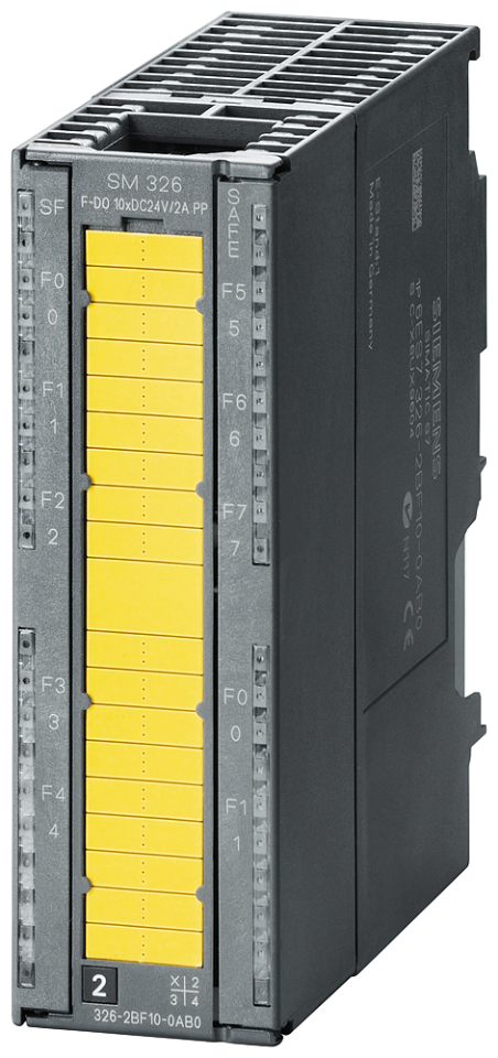 6ES7326-2BF10-0AB0 SIMATIC S7, digital output SM 326, F-DO10x 24 V DC/2A
