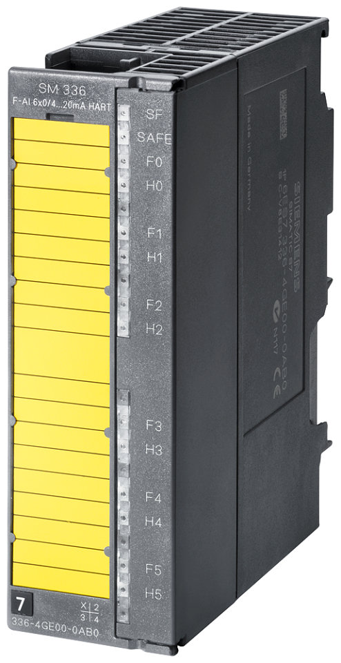 6ES7336-4GE00-0AB0 SIMATIC S7, Analog input SM 336, 6 AI; 15 bit; fail-safe