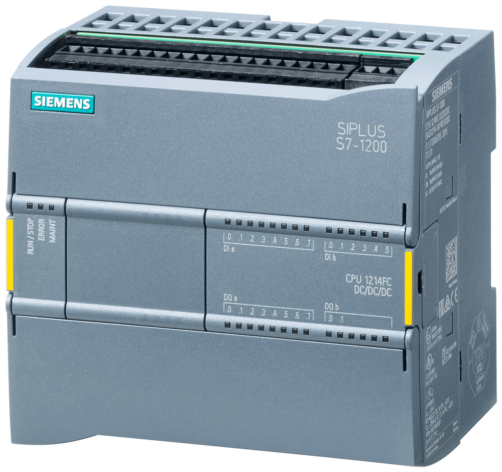 6ES7214-1HF40-0XB0 SIMATIC S7-1200F, CPU 1214 FC, compact CPU, DC/DC/relay,
