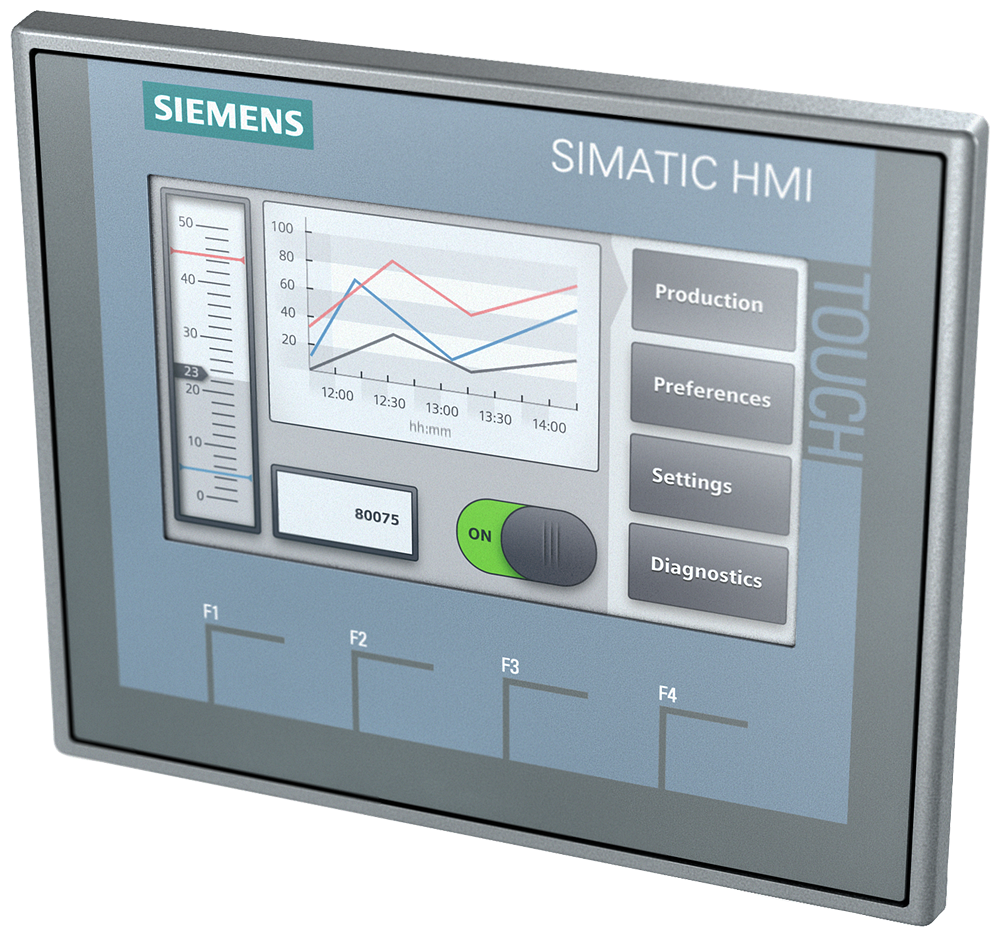 6AV2123-2DB03-0AX0 SIMATIC HMI, KTP400 Basic, Basic Panel, Key/touch operation,