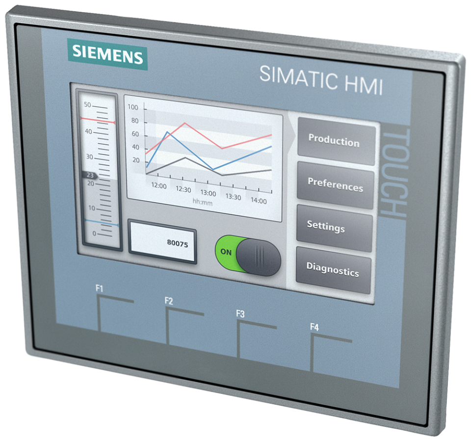6AV2123-2DB03-0AX0 SIMATIC HMI, KTP400 Basic, Basic Panel, Key/touch operation,