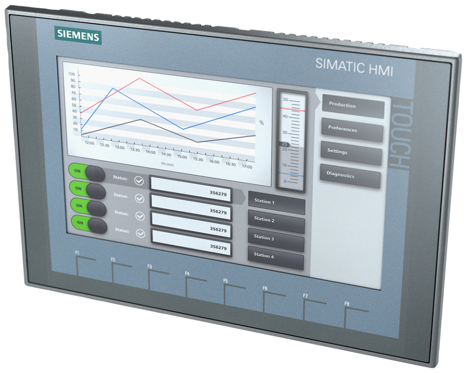 6AV2123-2JB03-0AX0 SIMATIC HMI, KTP900 Basic, Basic Panel, Key/touch operation,