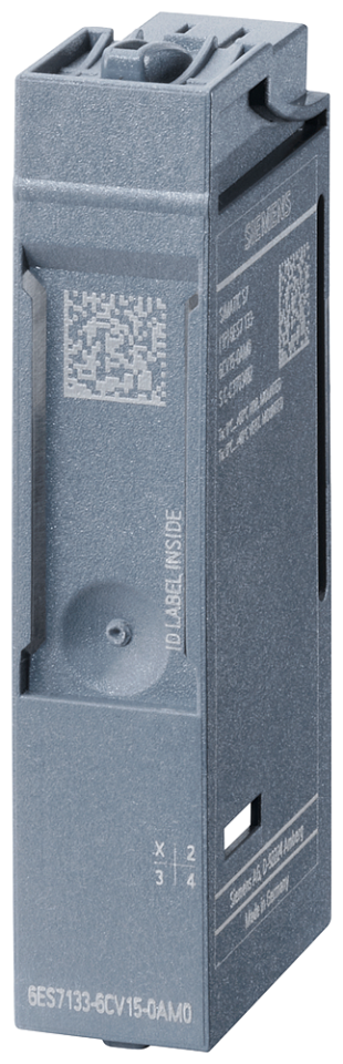 6ES7133-6CV15-1AM0 SIMATIC ET 200SP, 5 BU covers, 15 mm. for protection