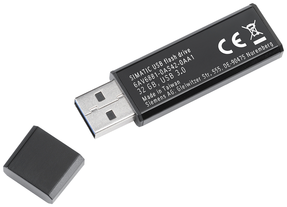 6AV6881-0AS42-0AA1 USB flash drive, 32 GB, USB 3.0, scope of supply: 1
