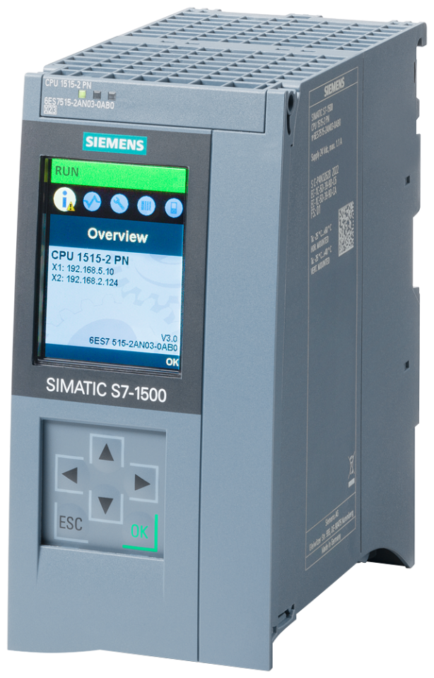 6ES7515-2AN03-0AB0 SIMATIC S7-1500, CPU 1515-2 PN, central processing