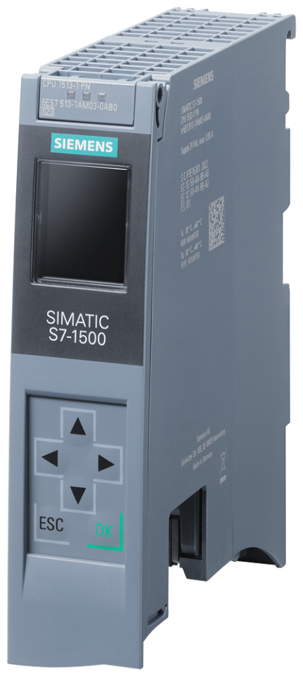 6ES7513-1AM03-0AB0 SIMATIC S7-1500, CPU 1513-1 PN, central processing