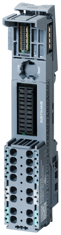 6ES7193-6BP20-0BB0 SIMATIC ET 200SP, BaseUnit BU20-P12+A4+0B, BU type