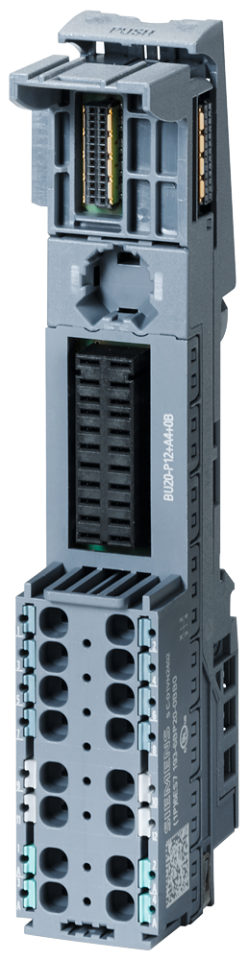 6ES7193-6BP20-0BB0 SIMATIC ET 200SP, BaseUnit BU20-P12+A4+0B, BU type