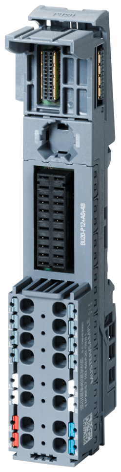6ES7193-6BP20-0BB1 SIMATIC ET 200SP, BaseUnit BU20-P12+A0+4B, BU type