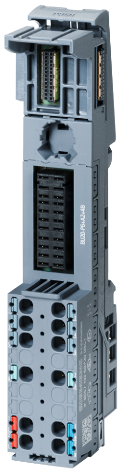6ES7193-6BP20-0BC1 SIMATIC ET 200SP, BaseUnit Type C1, BU20-P6+A2+4B BU