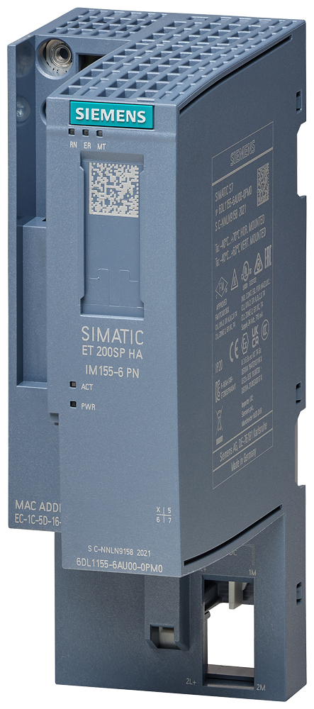 6DL1155-6AU00-0PM0 SIMATIC ET 200SP HA, PROFINET interface module IM155-6