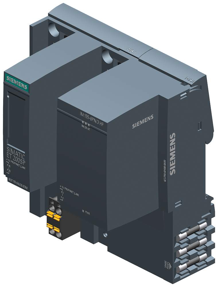 6ES7155-6AU30-0CN0 SIMATIC ET 200SP, PROFINET, 3-port interface module,