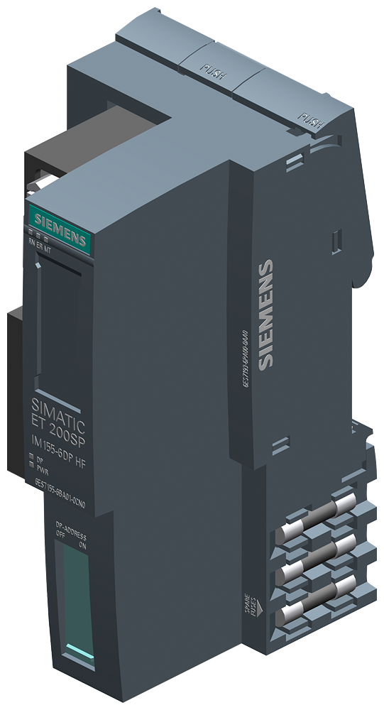 6ES7155-6BA01-0CN0 SIMATIC ET 200SP, bundle PROFIBUS IM, IM 155-6DP HF,