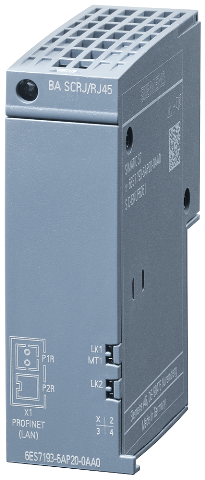 6ES7193-6AP20-0AA0 SIMATIC ET 200SP, BusAdapter BA SCRJ/RJ45, media converter