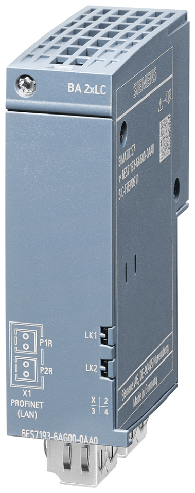 6ES7193-6AG00-0AA0 SIMATIC bus adapter BA 2xLC, 2x LC glass FOC connections