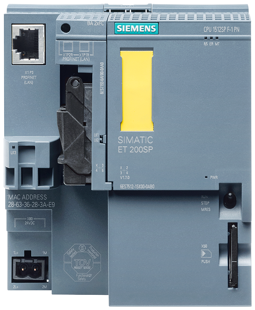 6ES7512-1SK01-0AB0 *** spare part *** SIMATIC DP, CPU 1512SP F-1 PN for