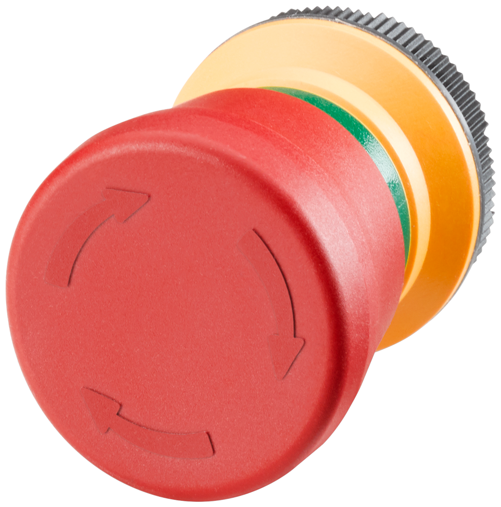 6AV7674-1MA00-0AA0 emergency stop mushroom pushbutton for Extension Units,