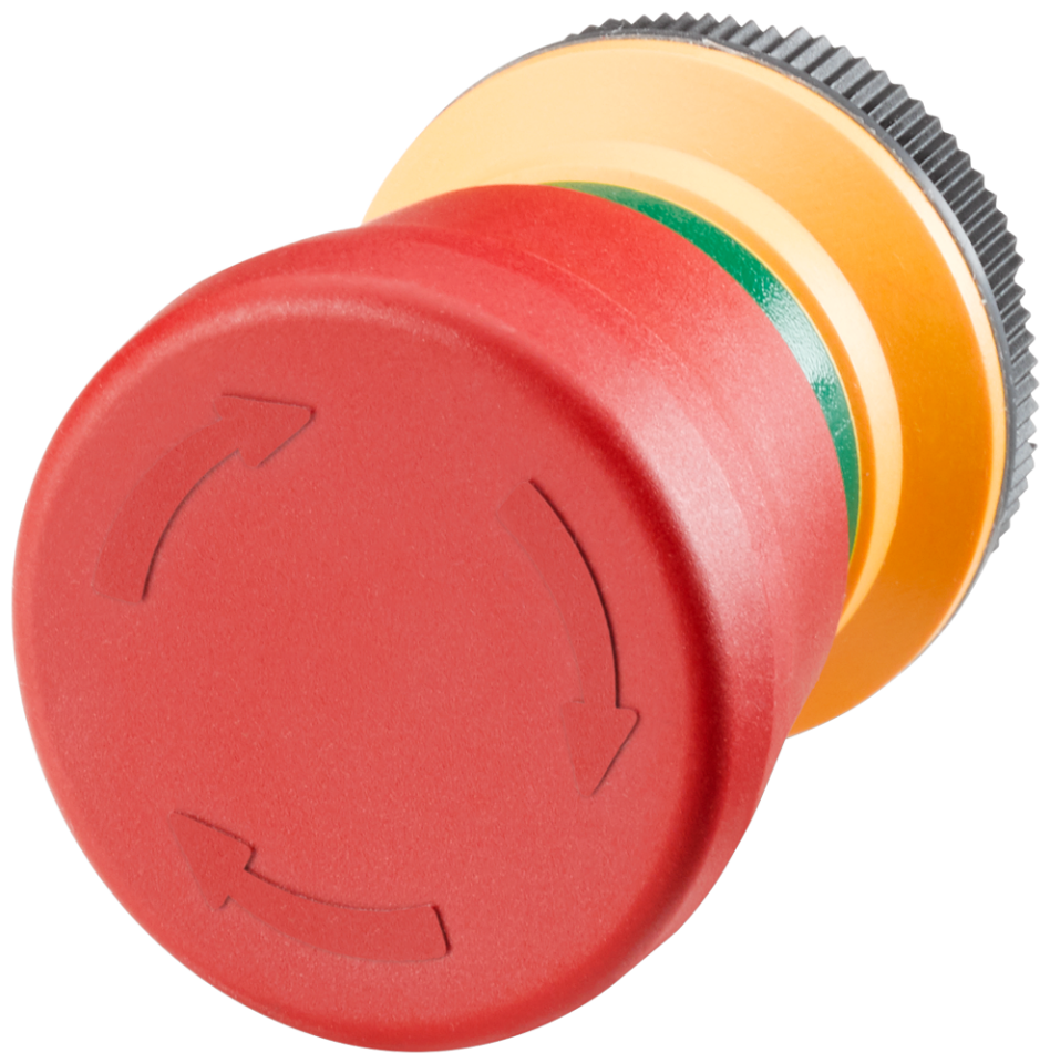 6AV7674-1MA00-0AA0 emergency stop mushroom pushbutton for Extension Units,