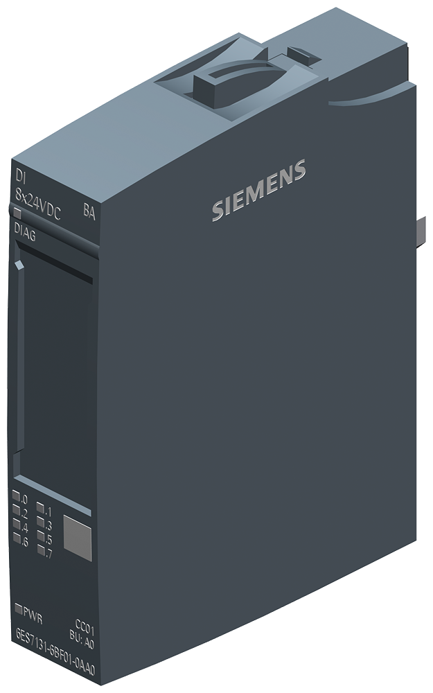 6ES7131-6BF01-0AA0 SIMATIC ET 200SP, Digital input module, DI 8x 24V DC