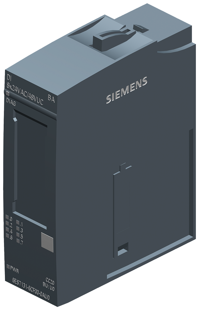 6ES7131-6CF00-0AU0 SIMATIC ET 200SP, digital input module, DI 8x 24 V