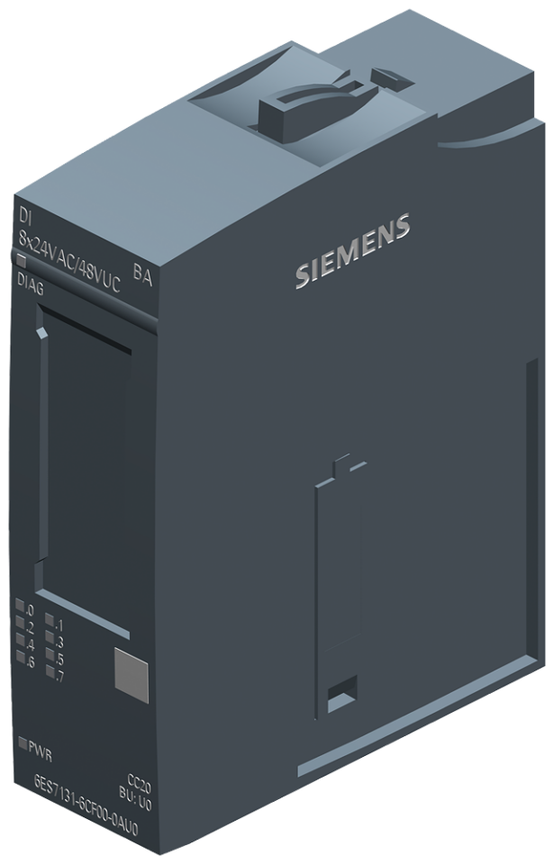 6ES7131-6CF00-0AU0 SIMATIC ET 200SP, digital input module, DI 8x 24 V
