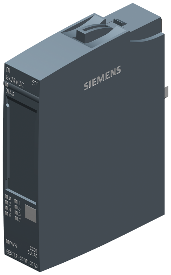 6ES7131-6BF01-0BA0 SIMATIC ET 200SP, Digital input module, DI 8x 24V DC