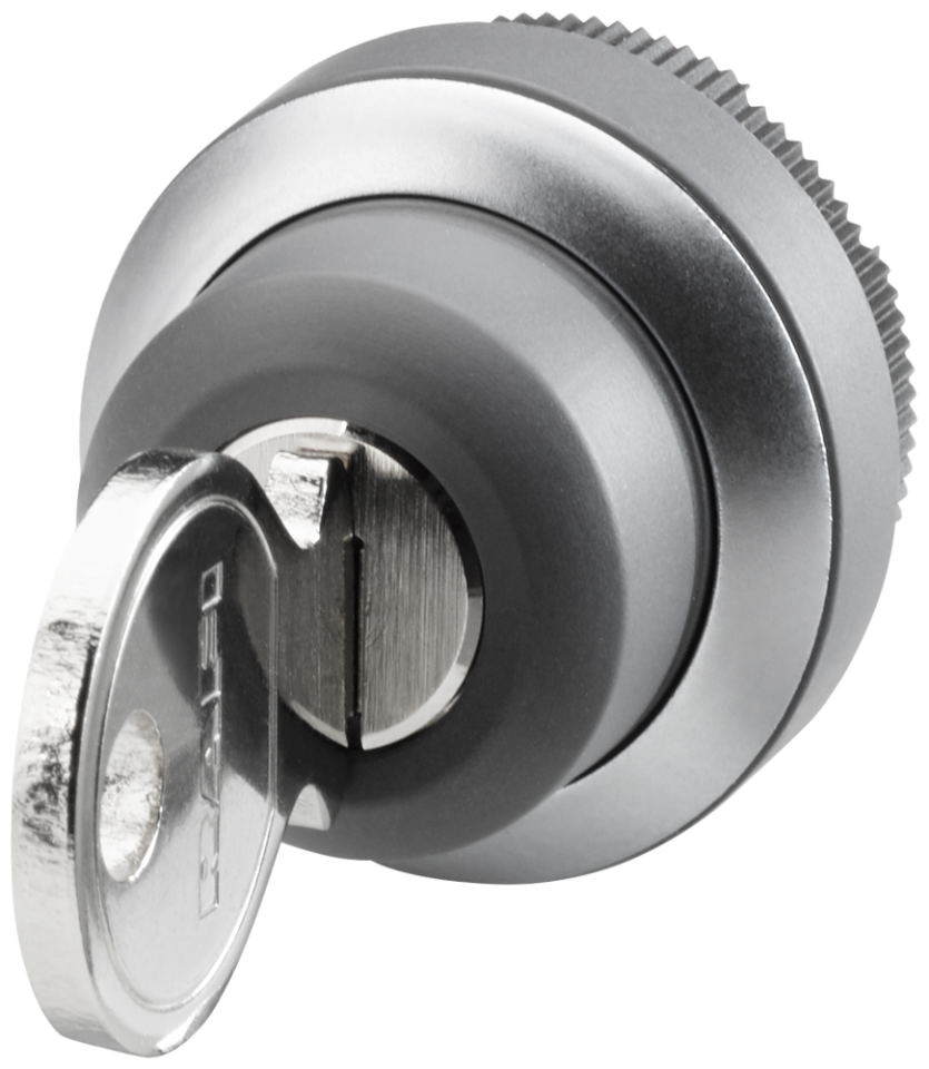 6AV7674-1ME00-0AA0 keyswitch for Extension Units, 22 mm, round, plastic,