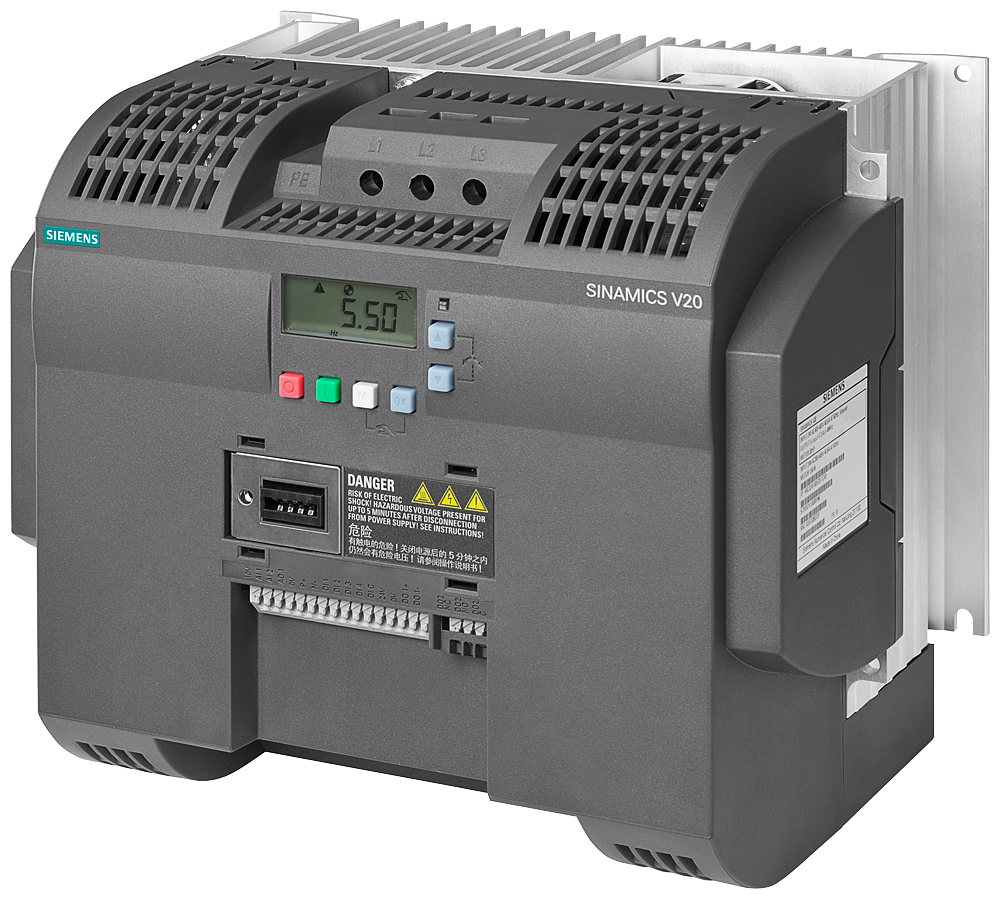6SL3210-5BE27-5UV0 SINAMICS V20 380-480 V 3 AC -15/+10% 47-63Hz rated