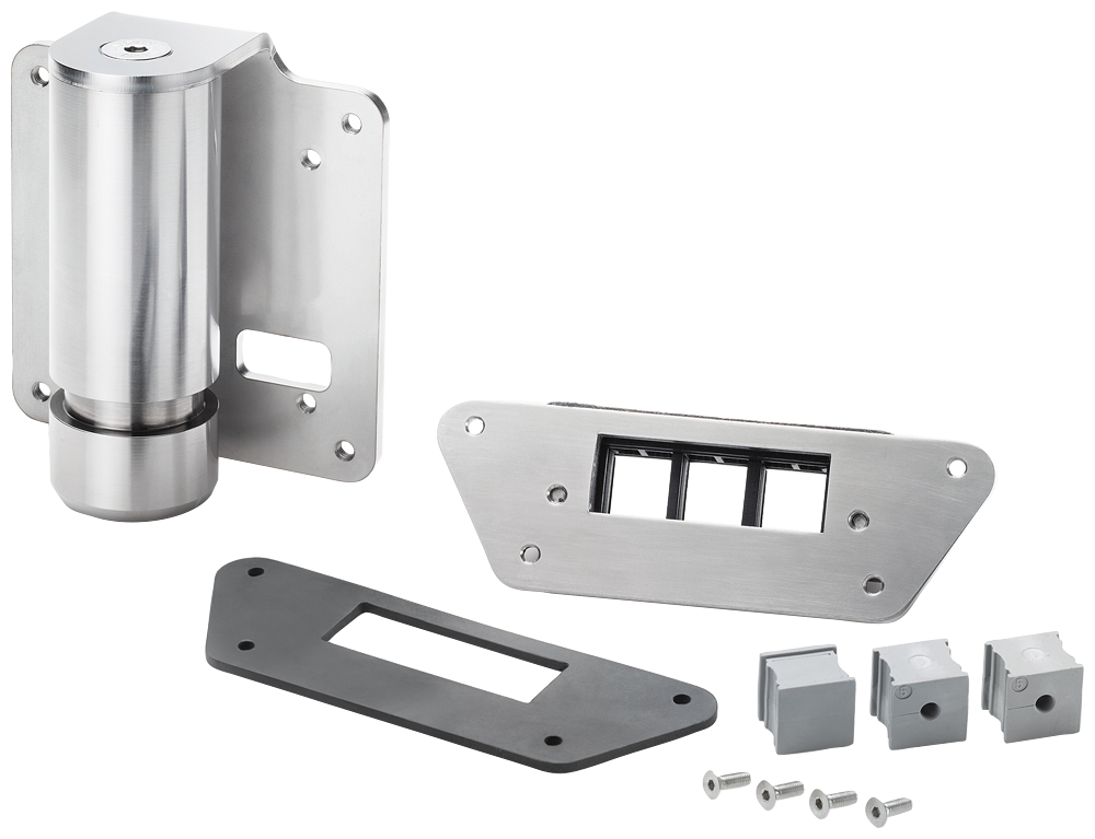 6AV6881-0AD56-3CA0 pipe adapter VESA 100/75, IP65, INOX, for Pro devices,