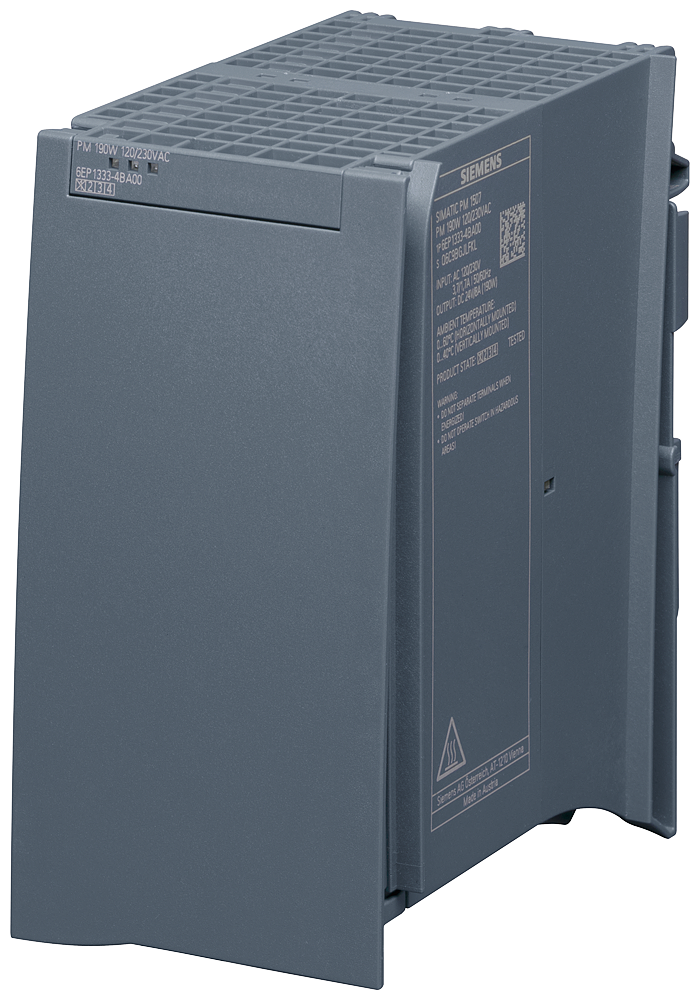 6EP1333-4BA00 SIMATIC PM 1507 24 V/8 A stabilized power supply for
