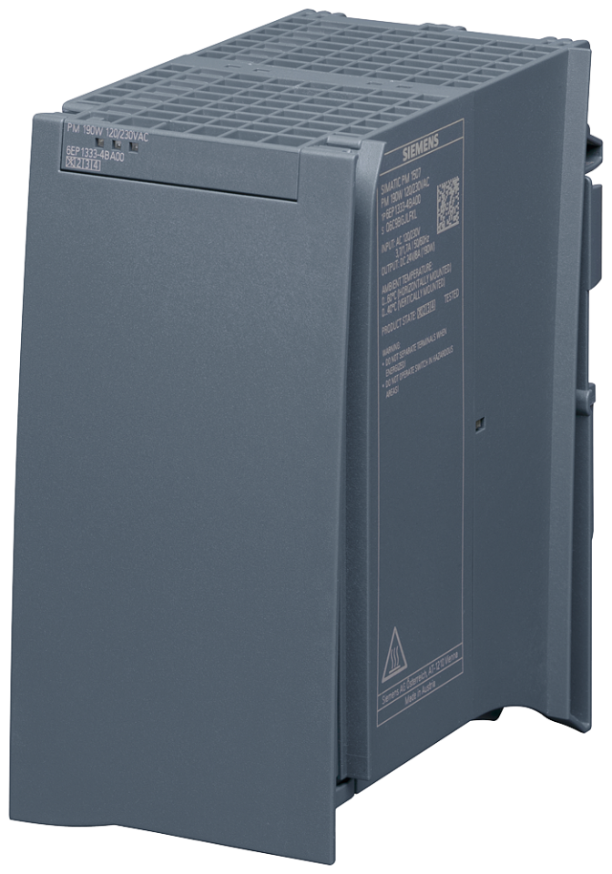 6EP1333-4BA00 SIMATIC PM 1507 24 V/8 A stabilized power supply for