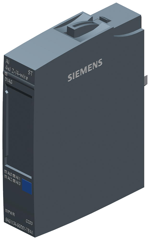 6AG1134-6GD01-7BA1 SIPLUS ET 200SP AI 4xI 2-/4-wire standard based on