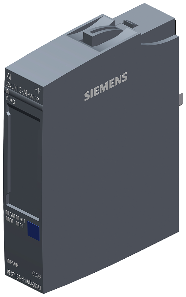 6ES7134-6HB00-0CA1 SIMATIC ET 200SP, Analog input module, AI 2x U/I 2-.4-wire