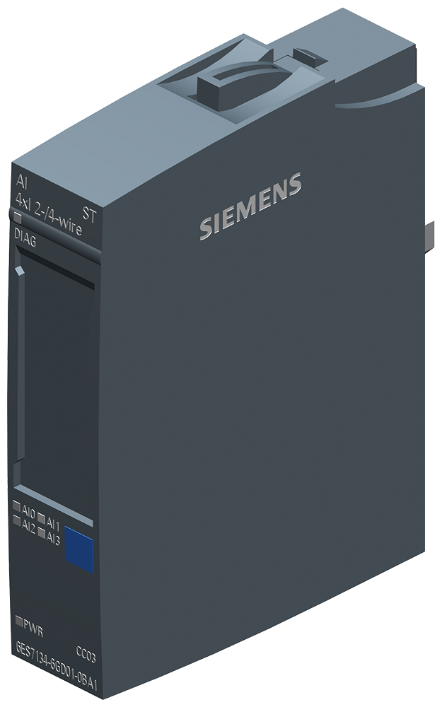 6ES7134-6GD01-0BA1 SIMATIC ET 200SP, ANALOG INPUT MODULE, AI 4XI 2-/4-WIRE