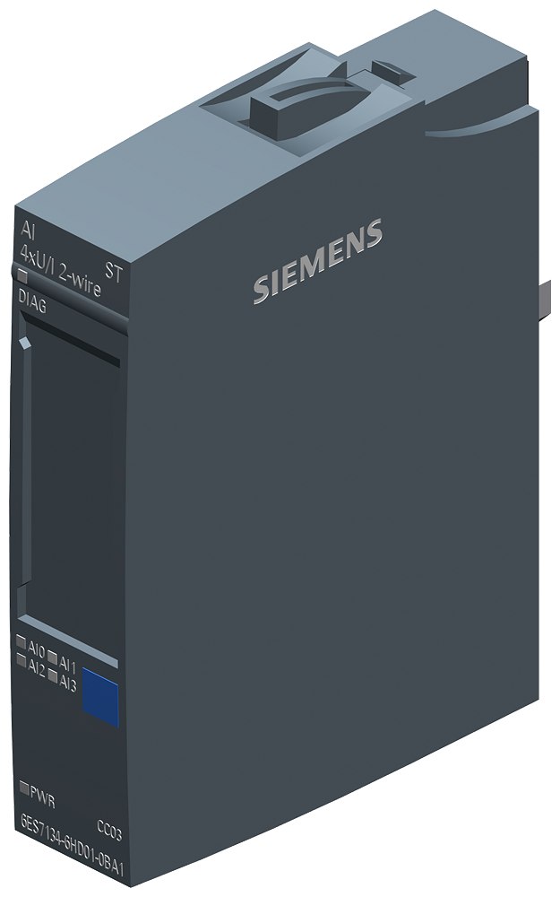 6ES7134-6HD01-0BA1 SIMATIC ET 200SP, ANALOG INPUT MODULE, AI 4XU/I 2-WIRE