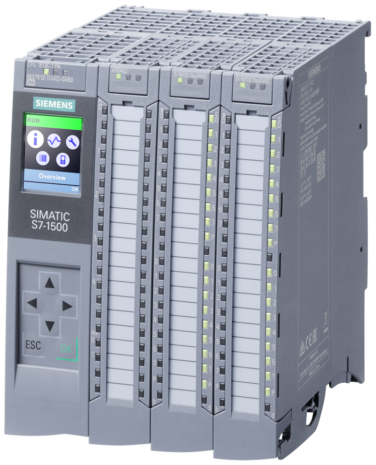 6ES7512-1CK01-0AB0 SIMATIC S7-1500 Compact CPU CPU 1512C-1 PN, central