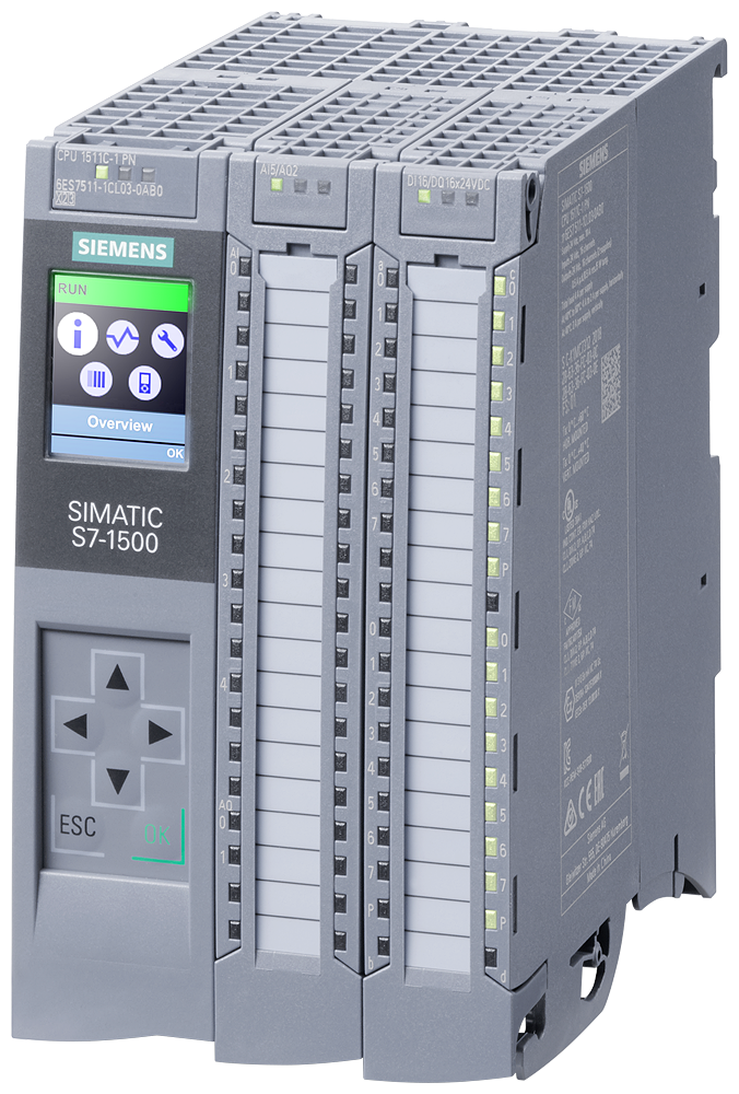 6ES7511-1CK01-0AB0 SIMATIC S7-1500 Compact CPU CPU 1511C-1PN, central