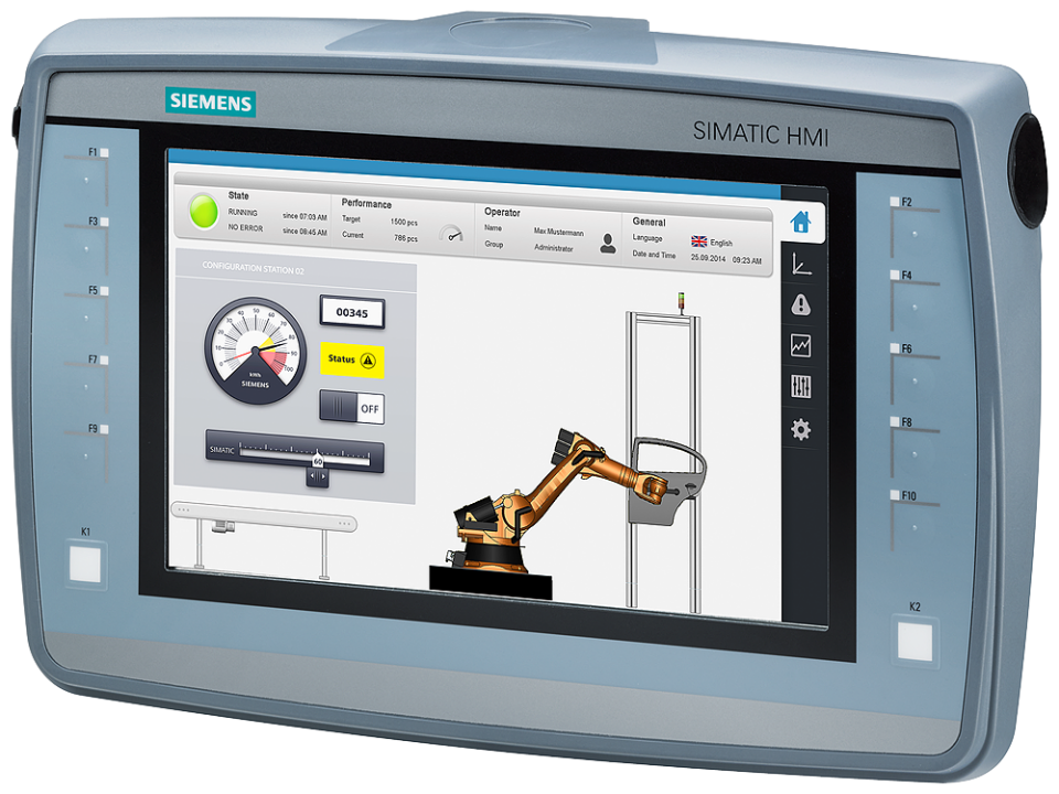 6AV2125-2JB03-0AX0 SIMATIC HMI KTP900 Mobile, 9.0inch TFT display, 800x