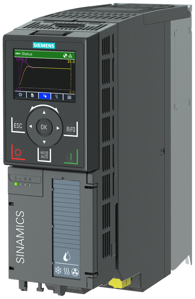 6SL3220-2YE10-0UF0 SINAMICS G120X Rated power: 0.75 kW At 110% 60s, 100%
