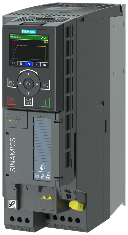 6SL3220-2YE20-0UF0 SINAMICS G120X Rated power: 4 kW At 110% 60s, 100%