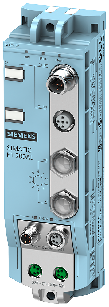 6ES7157-1AA00-0AB0 SIMATIC ET 200AL, PROFIBUS interface module IM 157-1
