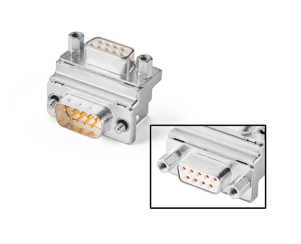 6AV6671-8XD00-0AX0 90-degree angle adapter, 1:1, can be screwed together