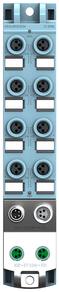 6ES7143-5BF00-0BA0 SIMATIC ET 200AL, DIQ 4+DQ 4x 24 V DC/0.5 A, 8XM8,