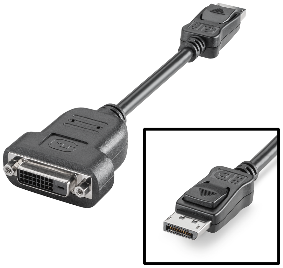 6ES7648-3AF00-0XA0 SIMATIC IPC accessories, display port to DVI-D adapter