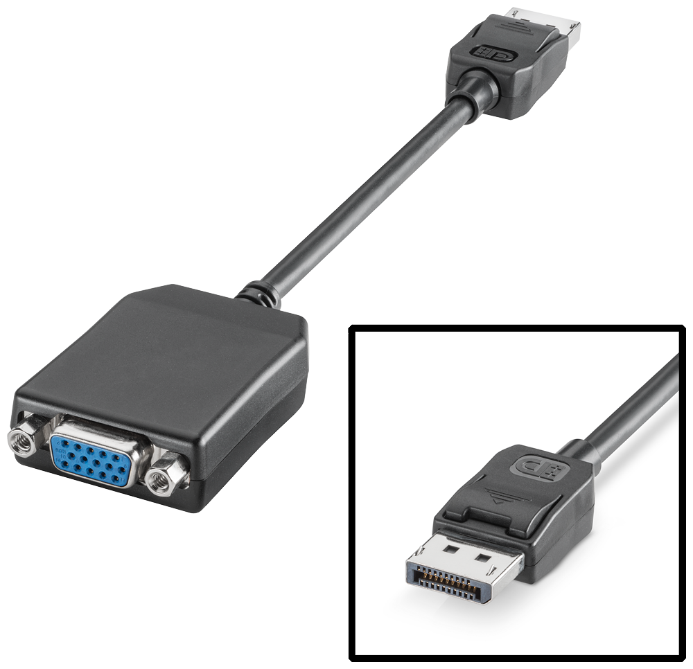 6ES7648-3AG00-0XA0 SIMATIC IPC accessories, display port to VGA adapter