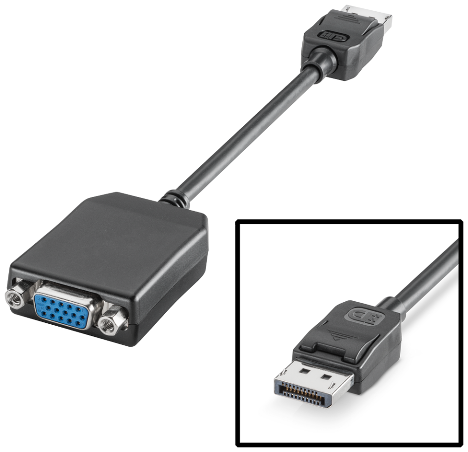 6ES7648-3AG00-0XA0 SIMATIC IPC accessories, display port to VGA adapter