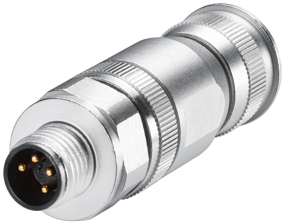 6ES7194-2AB00-0AA0 M8 connector for ET connection, 4-pole, shielded